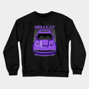 Challenger Hellcat - Purple Crewneck Sweatshirt